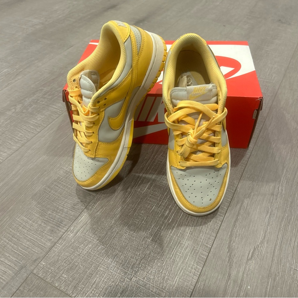 Nike Dunk Low in Yellow